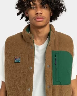 Element Trekka - Sherpa Vest For Men -Element elyjk00154 elementw gsl0 frt5