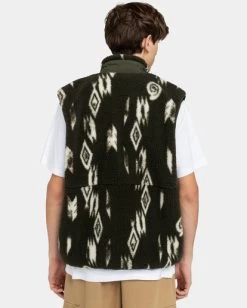 Element Lake - Sherpa Vest For Men -Element elyjk00167 elementw gqm6 bck1