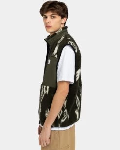 Element Lake - Sherpa Vest For Men -Element elyjk00167 elementw gqm6 frt2