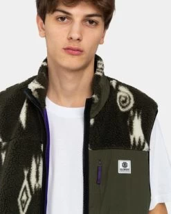 Element Lake - Sherpa Vest For Men -Element elyjk00167 elementw gqm6 frt3