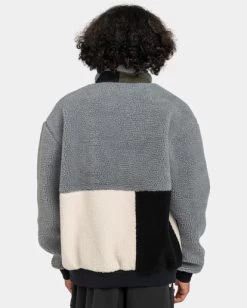 Element Oak - Zip-Up Sherpa Fleece For Men -Element elyjk00172 elementw nms0 bck1