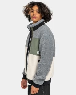 Element Oak - Zip-Up Sherpa Fleece For Men -Element elyjk00172 elementw nms0 frt2