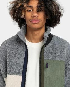 Element Oak - Zip-Up Sherpa Fleece For Men -Element elyjk00172 elementw nms0 frt3