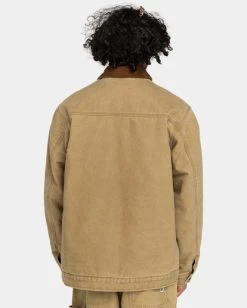 Element Parker Canvas - Workwear Jacket For Men -Element elyjk00173 elementw kha bck1