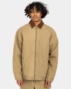 Element Parker Canvas - Workwear Jacket For Men -Element elyjk00173 elementw kha frt1