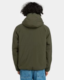 Element Wolfe - Reversible Hooded Fleece For Men -Element elyjk00178 elementw gqm6 bck2