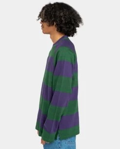 Element Blunt 3.0 Stripe - Long Sleeve T-Shirt For Men -Element elykt00143 elementw psd0 frt2