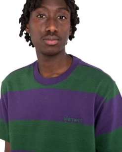 Element Crail 3.0 Stripe - T-Shirt For Men -Element elykt00144 elementw psd0 frt3