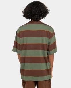 Smokey Bear X Element Fir Stripe - T-Shirt For Men -Element elykt00147 elementw crz0 bck1