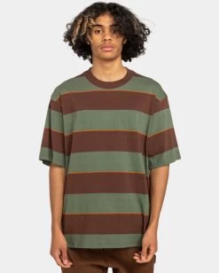 Smokey Bear X Element Fir Stripe - T-Shirt For Men -Element elykt00147 elementw crz0 frt1