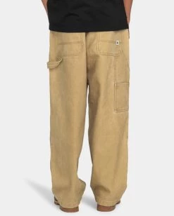 Element Carpenter Canvas - Carpenter Trousers For Men -Element elynp00129 elementw kha bck1