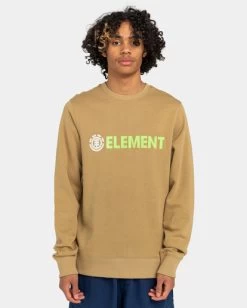 Element Blazin - Sweatshirt For Men -Element elysf00155 elementw kha frt1