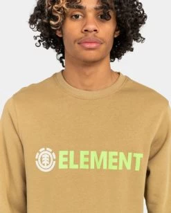 Element Blazin - Sweatshirt For Men -Element elysf00155 elementw kha frt3