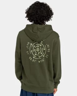 Element Compass - Hoodie For Men -Element elysf00156 elementw csn0 bck1