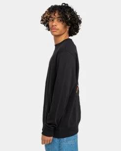Element Teddy - Sweatshirt For Men -Element elysf00162 elementw fbk frt2