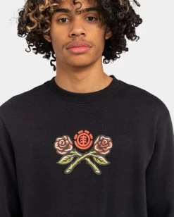 Element Teddy - Sweatshirt For Men -Element elysf00162 elementw fbk frt3