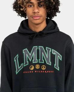 Element Lmnt - Hoodie For Men -Element elysf00165 elementw fbk frt3