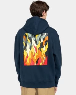 Element Fire - Hoodie For Men -Element elysf00177 elementw ecn bck1