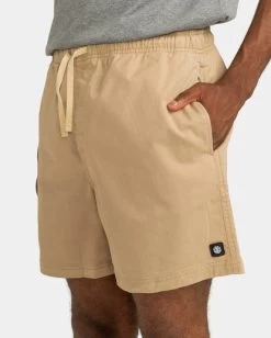 Element Valley Twill - Elasticated Shorts For Men -Element elyws00102 elementw oxo frt3