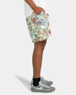 Element Cairn Twill - Elasticated Shorts For Men -Element elyws00107 elementw wbv6 frt2