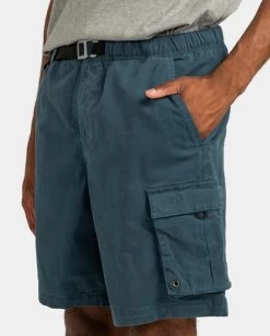 Element Pull Up Travel - Hiking Shorts For Men -Element elyws00109 elementw bsl0 frt3