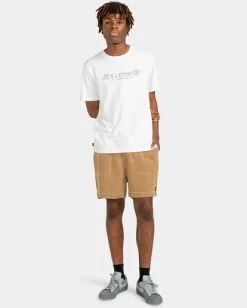 Element Carpenter Twill - Elasticated Shorts For Men -Element elyws00117 elementw kha frt9