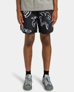 Element Chillin Hybrid - Elasticated Hybrid Shorts For Men -Element elyws00120 elementw kvm6 frt1