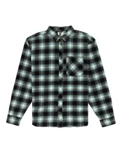 Element Lumber Classic - Long Sleeve Flannel Shirt For Men -Element elywt00134 elementf bke1 frt1