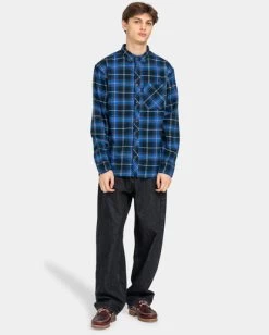 Element Lumber Classic - Long Sleeve Flannel Shirt For Men -Element elywt00134 elementw ktp2 frt9
