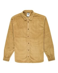 Element Tree Icon - Long Sleeve Corduroy Shirt For Men -Element elywt00138 elementf kha frt1