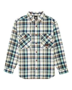 Element Hueco Classic - Long Sleeve Flannel Shirt For Men
