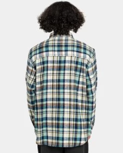 Element Hueco Classic - Long Sleeve Flannel Shirt For Men -Element elywt00140 elementw crz1 bck1
