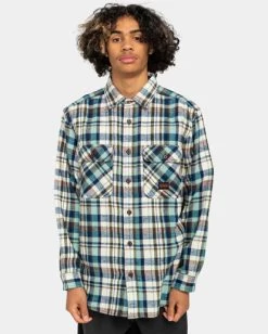 Element Hueco Classic - Long Sleeve Flannel Shirt For Men -Element elywt00140 elementw crz1 frt1
