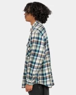 Element Hueco Classic - Long Sleeve Flannel Shirt For Men -Element elywt00140 elementw crz1 frt2