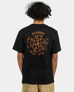 Element Compass - T-Shirt For Men -Element elyzt00271 elementw fbk bck1