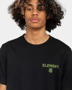 Element Disco - T-Shirt For Men -Element elyzt00274 elementw fbk frt3