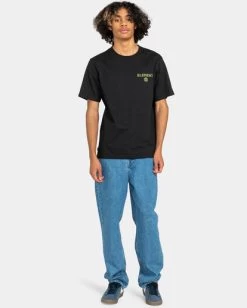 Element Disco - T-Shirt For Men -Element elyzt00274 elementw fbk frt9