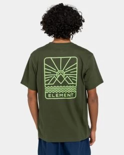 Element Wave - T-Shirt For Men -Element elyzt00275 elementw csn0 bck1