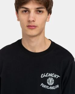 Element Rain - T-Shirt For Men -Element elyzt00278 elementw fbk frt3