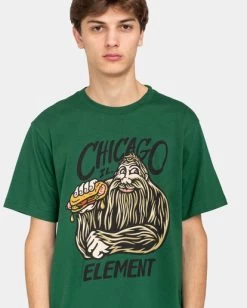 Element Hairy Dog - T-Shirt For Men -Element elyzt00281 elementw gsl0 frt3