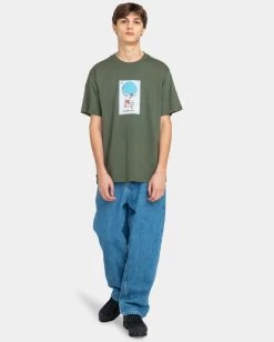 Element Atlas - T-Shirt For Men -Element elyzt00290 elementw gqm0 frt9