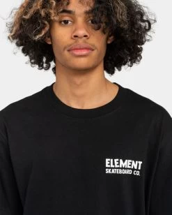 Element Never - T-Shirt For Men -Element elyzt00291 elementw fbk frt3