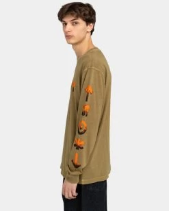 Element Runes - Long Sleeve T-Shirt For Men -Element elyzt00300 elementw cne0 frt2