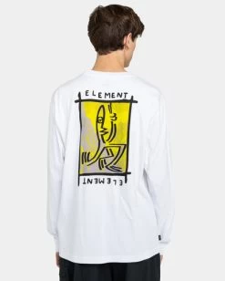 Element Trekka Mountain - Long Sleeve T-Shirt For Men -Element elyzt00314 elementw wbb0 bck1