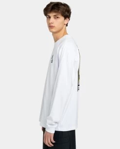 Element Trekka Mountain - Long Sleeve T-Shirt For Men -Element elyzt00314 elementw wbb0 frt2