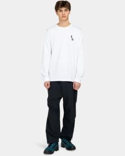 Element Trekka Mountain - Long Sleeve T-Shirt For Men -Element elyzt00314 elementw wbb0 frt9