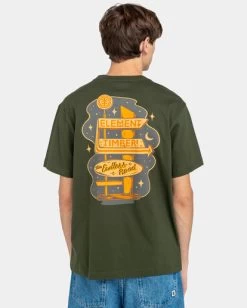 Element Timber Motel - T-Shirt For Men -Element elyzt00330 elementw csn0 bck1