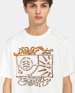 Element Down To Earth - T-Shirt For Men -Element elyzt00335 elementw wbs0 frt3