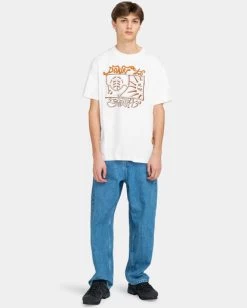 Element Down To Earth - T-Shirt For Men -Element elyzt00335 elementw wbs0 frt9