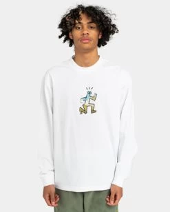 Element Nature Calls - Long Sleeve T-Shirt For Men -Element elyzt00345 elementw wbb0 frt1